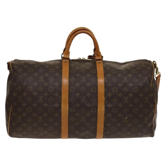 LOUIS VUITTON Monogram Keepall Bandouliere 55 Boston Bag M41414 - Picture 3 of 16